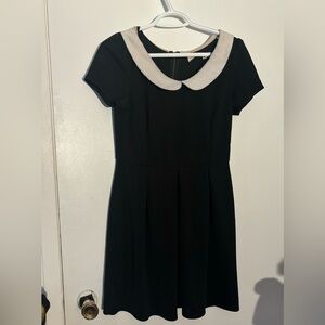 Modcloth Sunny Girl peter pan collared dress - alt emo goth addams twee cute